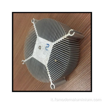 Profilo in alluminio di estrusione di personalizzazione per radiatore
